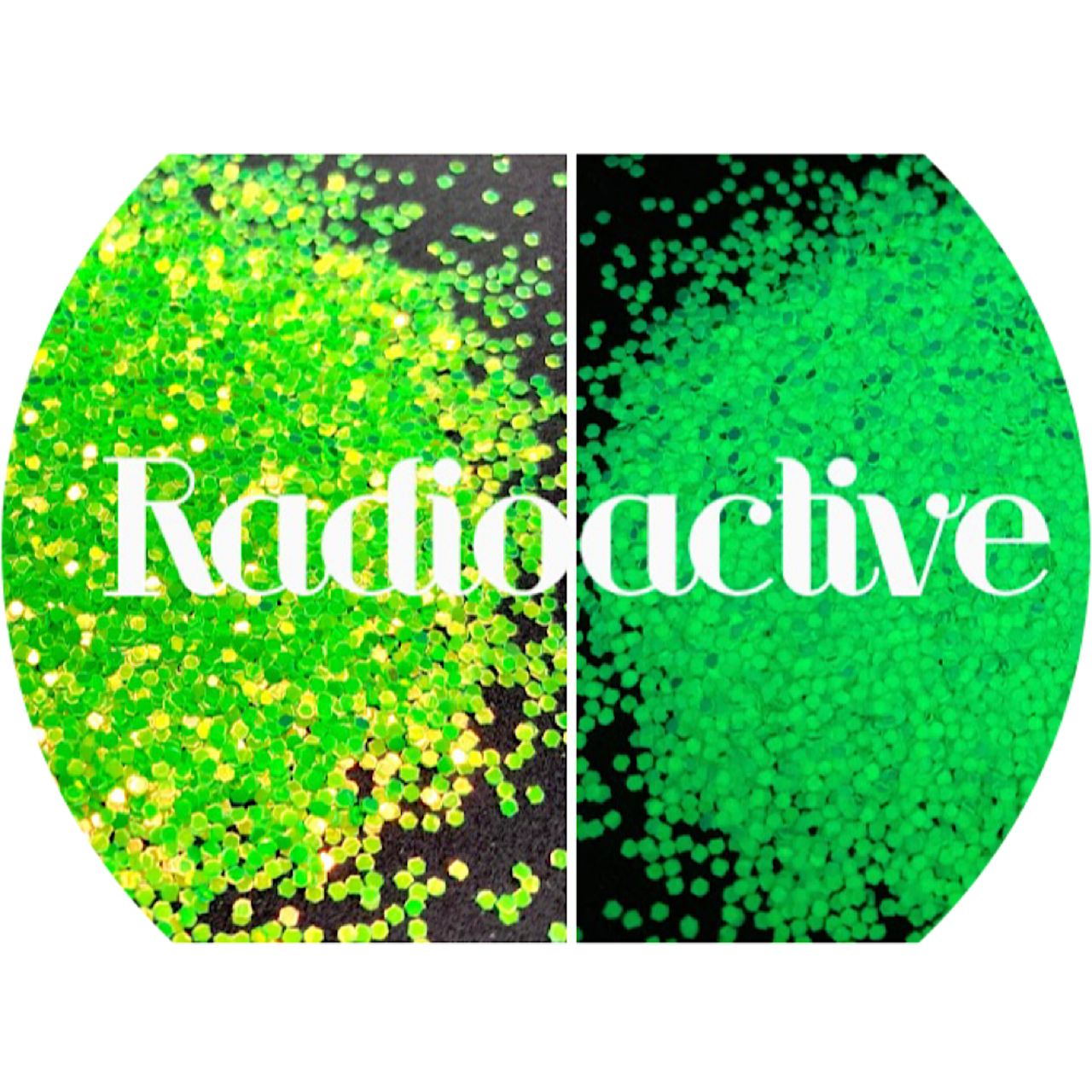 Polyester Glitter - Radioactive - Glow in the Dark by Glitter Heart Co.™